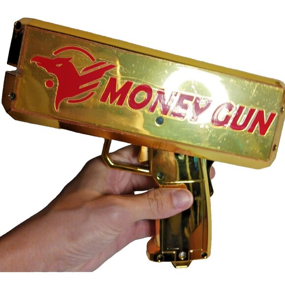 Money Gun Shooter Make it Rain Party Music Video Prop Content Streamer Novelty - Picture 4 of 5